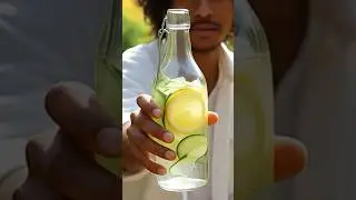 Start Drinking Lemon & Cucumber Water Every Morning #lemon #cucumber #healthyaging #morningroutine