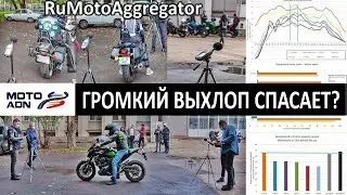 motoADN | Громкий выхлоп реально спасает жизни? Инструментальные замеры | Перевод RuMotoAggregator