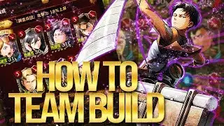 Attack on Titan Tactics TEAM BUILDING GUIDE!