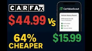 STOP Paying $44.99 for Carfax! Get the FULL Vehicle History Report Alternative for only $15.99 SC