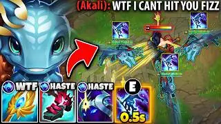 Fizz but I have no cooldowns and I'm permanently untargetable (THIS IS UNFAIR)