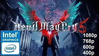 Devil May Cry 5 (DMC 5) - Intel UHD Graphics 630 - Laptop i7 10750H iGPU MSI GP66 (10UG-425)