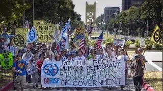 99Rise Marchers For Democracy Arriving in Sacramento