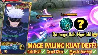 XAVIER BUAT MUSUH KENA MENTAL! GAK END-END🤣 KUAT BANGET BUAT NGE DEFFEND NI HERO! - MLBB