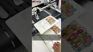 Digital Printer for Pet Food Bags | Single Pass Printer for Direct Full-color Batch Printing