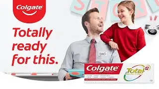 Colgate Total Antibacterial Fluoride Toothpaste - Be Totally Ready for Life