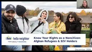 Know Your Rights for Afghan Refugees & SIV Holders (English)
