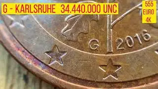 5 cent 2016 Germany A D F G J