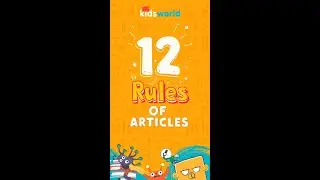 12 Golden Rules of Articles (A, An, The) | Class 12 English Grammar | Learn Articles Easily!