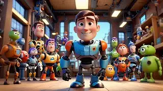 Four Singing Robots Build a Song | Fun Music and Learning Song for Kids | Nursery Rhymes