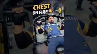 1 Exercise = Chest on Fire 🔥💪 #chestexercise #hindishorts  #GymLife #fitnesshindi