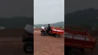 Good Quality and Reasonable Price 11.5kw 250cc Agricultural ATV&UTV with Trailer #farmvehicle