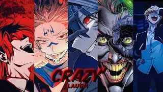5 Crazy Laugh in anime @rxeditzZz002