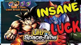 INSANE LUCK!!! Ultra Space-Time 15 Super Android 13 and Goku | Dragon Ball Legends