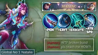 Win MORE Games by Using This OVERPOWERED Build by TOP GLOBAL Natalia 🔥⚡ | MLBB