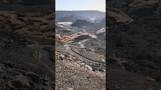 Saudi Arabia - Alula, Road to Harrat Viewpoint #saudiarabia #alula #mountains #travel