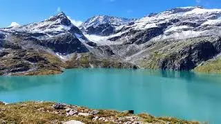 Lake Weissee (jezero Weissee 2315 m n.m.), Stubachtal - Austria