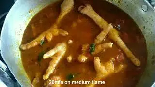 CHICKEN 🐔 FEET GRAVY | Chicken feet Masala | Chicken feet recipe