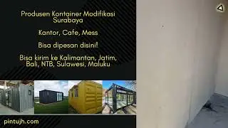 Container Modifikasi Untuk Office Cafe Bisa Dipesan Disini