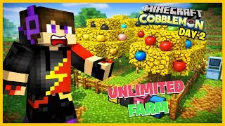 I Built an Automatic Apricorn Tree Farm in Minecraft Cobblemon! 🌳⚡ (Part-2)