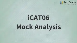 iCAT06 Mock Analysis - Testfunda