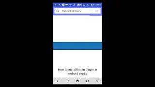 Android WebView Browser example - Android Studio