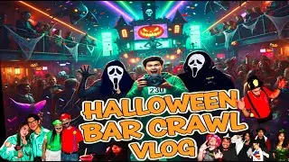 Halloween 2025 Bar Crawl Vlog (Madison, WI)