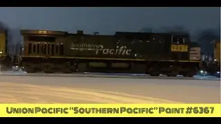 Southern Pacific (UP) 6367 Trails on NS 41G Through Erlanger, KY