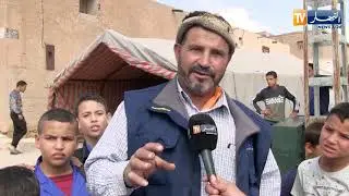 الأغواط:  سيول وادي الغيشة تجرف كهلا وتودي بحياته