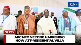 BREAKING: APC NEC meeting Happening Now at Presidential Villa