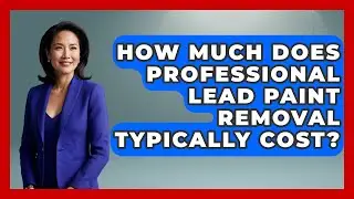 How Much Does Professional Lead Paint Removal Typically Cost? - High Stakes Jobs