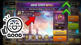 How To Win ALL 25 Arena Interserver Matches In Summoners War !