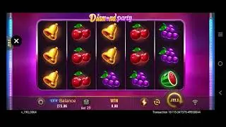 i won and i lost again 😭 , diamond party game , slots games #slots