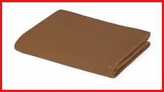 American Baby Company 100% Natural Supreme Cotton Jersey Knit Fitted Portable/Mini-Crib Sheet,
