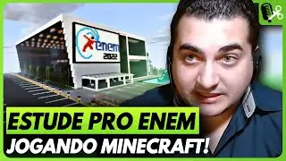 Como estudar para o ENEM JOGANDO MINECRAFT! | Universidade Craft Sapiens