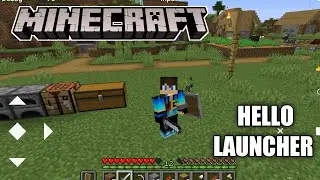 Hello minecraft launcher Survival Series Part 1 | Minecraft Java edition..