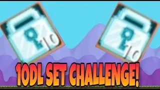 Growtopia | 10DL SET CHALLENGE!!!