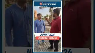 JIPMAT 2024 Exam Paper Difficulty Level 📝| JIPMAT Exam Section-wise Analysis #shorts
