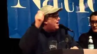 Michael Moore at The Nation and The New School Panel Discussion (11/10/11)