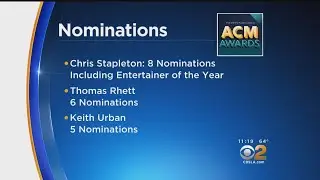 Chris Stapleton Leads ACM Awards With 8 Nominations