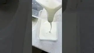 Maizena y agua