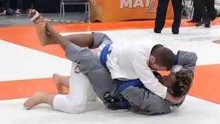 Ezekiel Submission Inside The Opponents Closed Guard At A Local Tournament