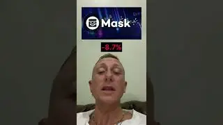 Mask Network (MASK) упал на 8.7% после того,как инвесторы стали фиксировать прибыль#mask#crypto