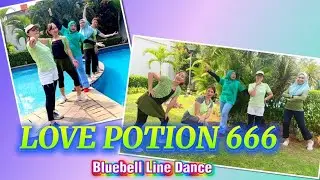 LOVE POTION 666 || Choreo Rob Fowler, Oct 2025 || Bluebell Line Dance 