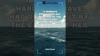 The Resilience of Women - Nikki Rowe