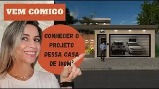 PROJETO DE CASA TÉRREA - Terreno de 250m²