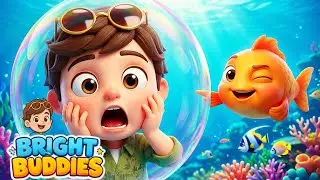 Baby Shark Funny Prank! 🦷🤣 Grandpa Lost His Teeth? 🌊🦈 Nursery Rhymes & Kids Songs | Bright Buddies
