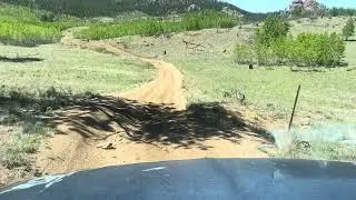 Pike National Forest, CR201 trail romping in the 1995 bronco 1/2