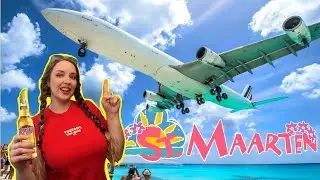 Disney Fantasy - St Maarten - Maho Beach - Sunset Bar - Airplane Beach Vibes