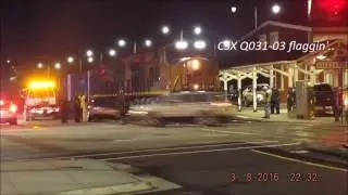 CSX Q031-03 *Super loud K5HL-R2* Approaching Hay ST crossing Fayetteville, NC